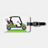 Golf Cart Bagagelabel (Voorkant horizontaal)
