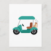 Golf Cart Briefkaart (Voorkant)