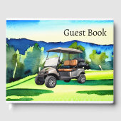 Golf Cart Gastenboek (Voorkant)