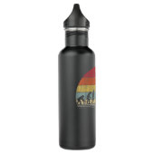 Golf Cart Gift Retro Evolution Golf Man Waterfles (Links)