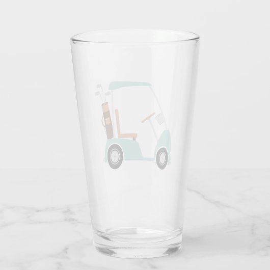 Golf Cart Glas (Achterkant)