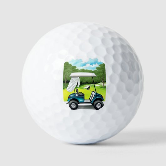 Golf Cart Golfballen (Voorkant)