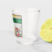 Golf Cart Golfer Spelers Naam pa Grandpa etc. Shot Glas (Rechts)