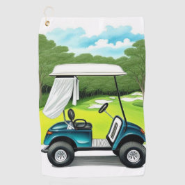Golf Cart Golfhanddoek