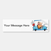 Golf Cart Guy Bumpersticker (Voorkant)