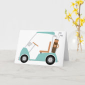 Golf Cart Kaart (Gele Bloem)