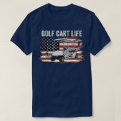 Golf Cart Life T-shirt (Design voorkant)