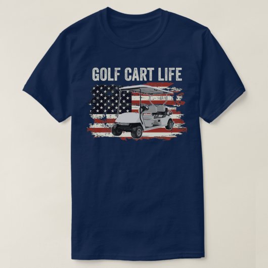 Golf Cart Life T-shirt (Design voorkant)