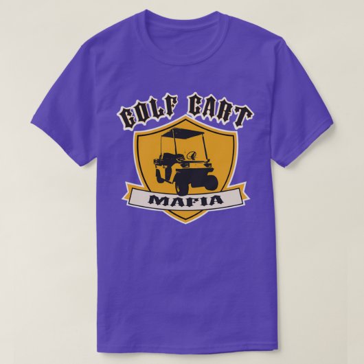 Golf Cart Mafia Style T-shirt (Design voorkant)