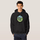 Golf Cart-ongeluk Ik doe mijn eigen Cadeau Hoodie (Voorkant volledig)