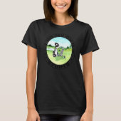 Golf Cart-ongeluk Ik doe mijn eigen Cadeau T-shirt (Voorkant)
