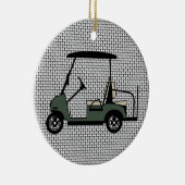 Golf Cart Ornament (Rechts)