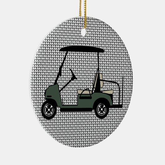 Golf Cart Ornament (Rechts)