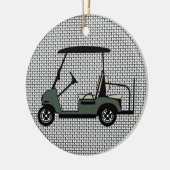 Golf Cart Ornament (Links)