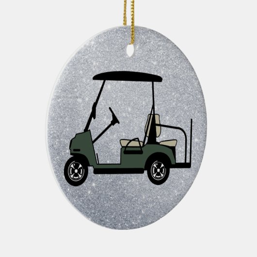 Golf Cart Ornament (Rechts)