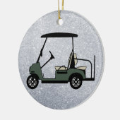 Golf Cart Ornament (Links)