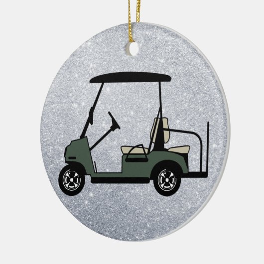 Golf Cart Ornament (Links)