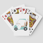 Golf Cart Pokerkaarten (Achterkant)