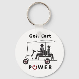 Golf Cart Power Sleutelhanger