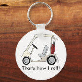 golf_cart sleutelhanger (Voorkant)