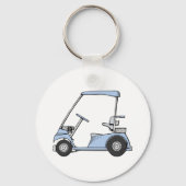 Golf Cart Sleutelhanger (Voorkant)