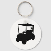 Golf Cart Sleutelhanger (Voorkant)