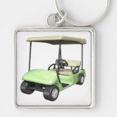 Golf Cart Sleutelhanger (Voorkant)