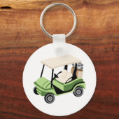 Golf Cart Sleutelhanger (Voorkant)