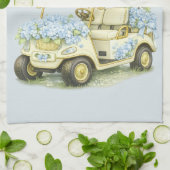 Golf Cart Tea Towel Gift for Women Theedoek (Gevouwen)