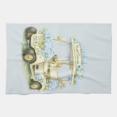 Golf Cart Tea Towel Gift for Women Theedoek (Horizontaal)