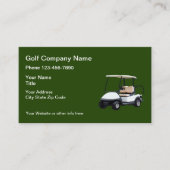 Golf Cart Theme Visitekaartje (Voorkant)