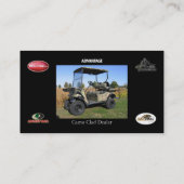 Golf Cart Visitekaartje (Achterkant)