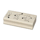 Golf Cat Art Stempel (Stempel)