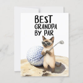 Golf Cat is de beste golfbaan van Par Briefkaart