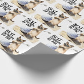 Golf Cat is de beste golfbaan van Par Cadeaupapier (Hoek)