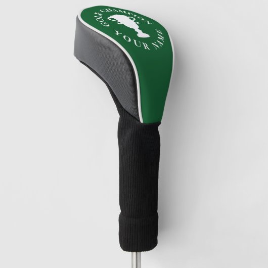 Golf champion, aangepaste club driver cover sportg (Schuin)