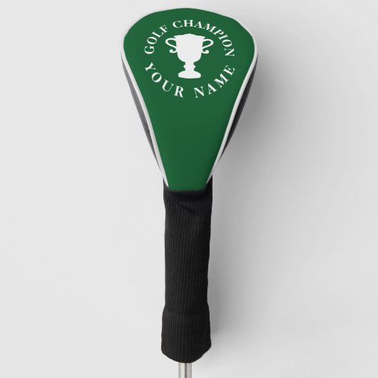 Golf champion, aangepaste club driver cover sportg (Voorkant)