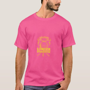 Golf Champion bal in het gat trendy en grappig SP T-shirt