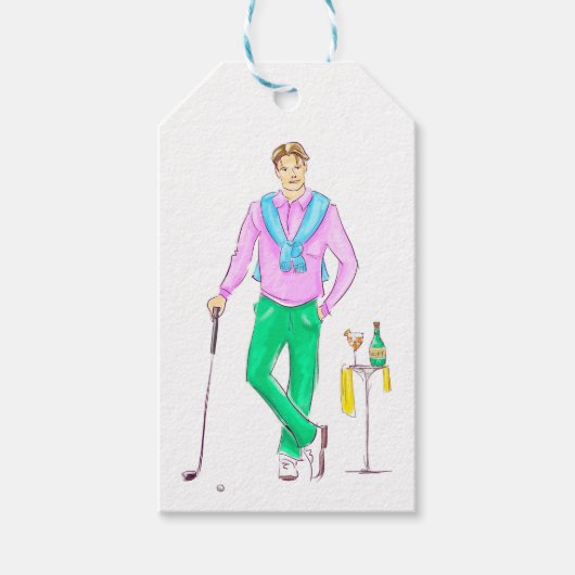 Golf Chic Cadeaulabel (Voorkant)