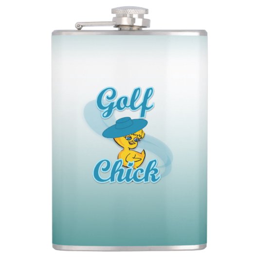 Golf Chick #3 Heupfles (Voorkant)