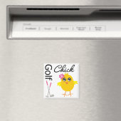 Golf Chick Magneet (Insitu (Vaatwasser))