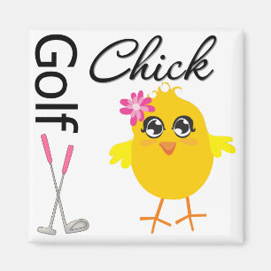 Golf Chick Magneet
