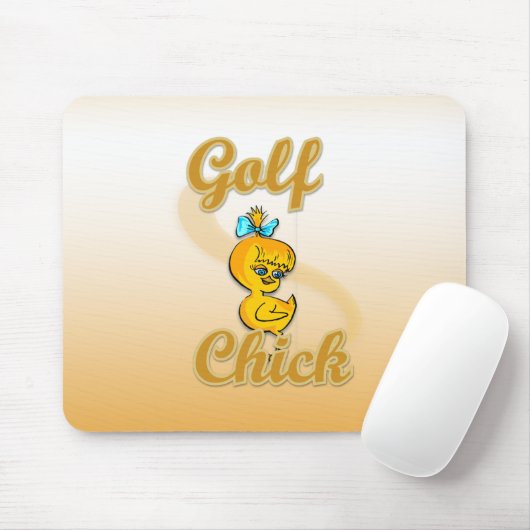 Golf Chick Muismat (Met muis)