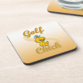 Golf Chick Onderzetter (Linkerzijde)