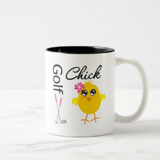 Golf Chick Tweekleurige Koffiemok