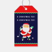 Golf Christmas Cadeaulabel (Voorkant)