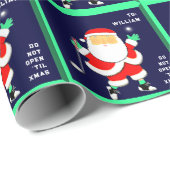 Golf Christmas Cadeaupapier (Rol Hoek)