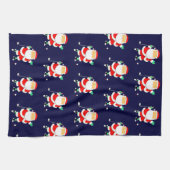 Golf Christmas Holiday Gift Kitchen Towel Theedoek (Horizontaal)