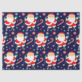 Golf Christmas Holiday Gift Tissuepapier