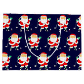 Golf Christmas Holiday Groot Cadeauzakje (Achterkant)